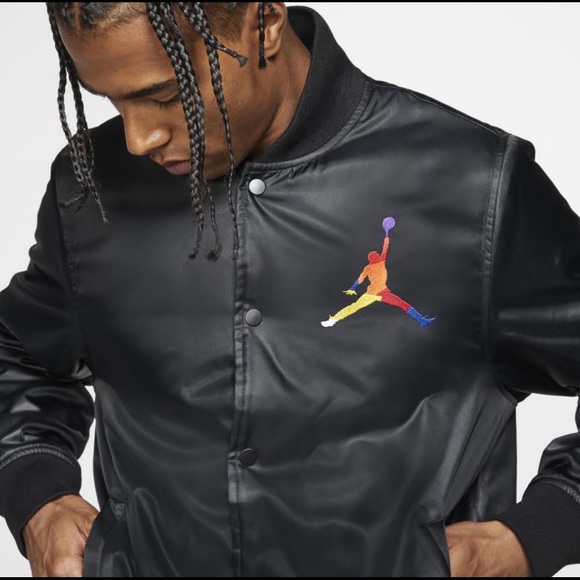jordan dna satin jacket